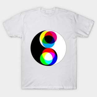 Color Yin and Yang T-Shirt